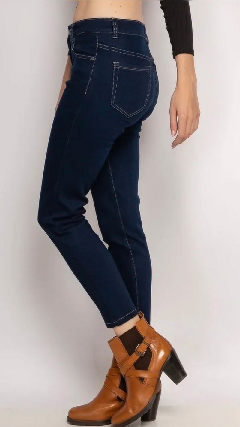 Orla - Dark Wash Stretch Jeans