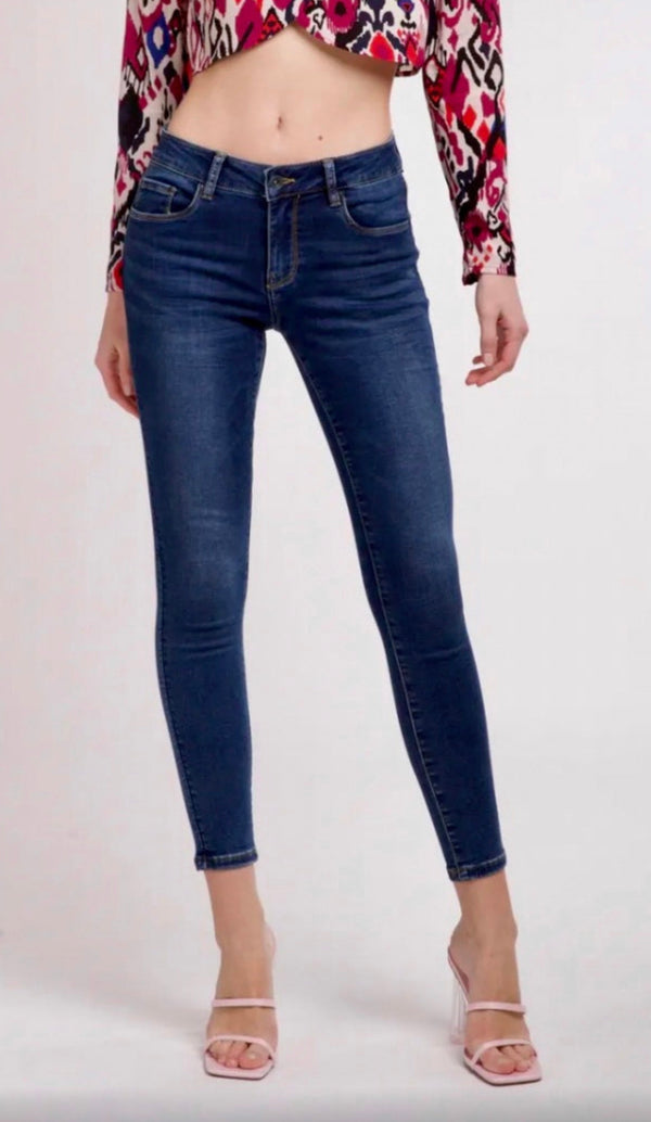 June - Dark Wash Toxic Jeans